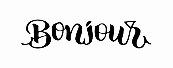 Bonjour Calligraphy Script Handwritten Font © onTop