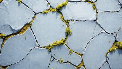Obraz premium Stone Pattern with Moss