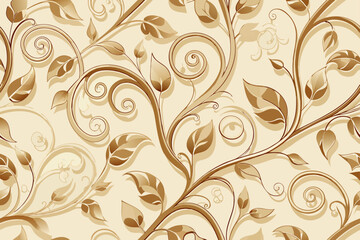 Obraz premium Islamic floral arabesque patterns