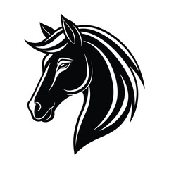 horse head silhouette
