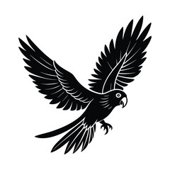 eagle with wings vector