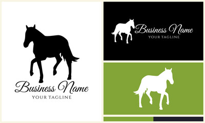 Obraz premium Horse Logo Design Templates.