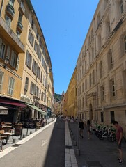 Overview of Old Nice, Alpes Maritimes, France - June 2025