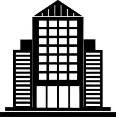 Obraz premium vector illustration of building