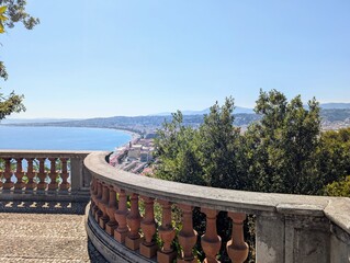 Overview of Nice from the Colline du Chateau, France - June 2025