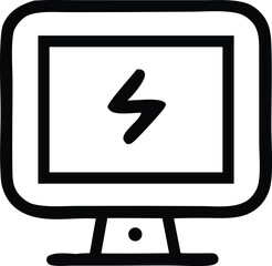 computer monitor icon