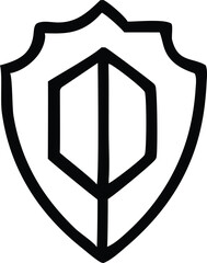 shield icon vector