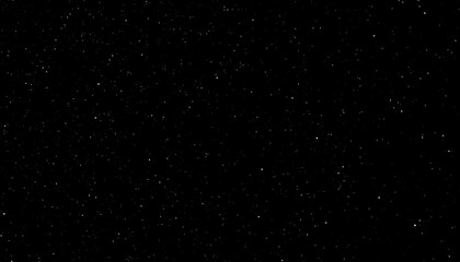 Motion of falling stars and snowflakes in a dark blue Christmas night sky