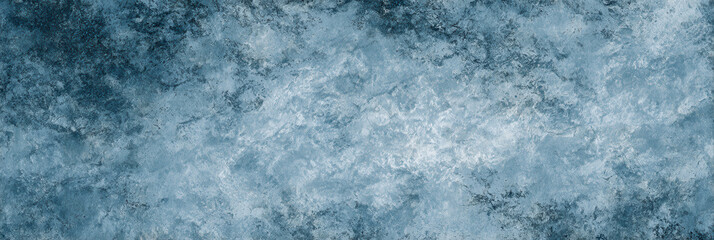 Obraz premium Frozen blue ice texture reveals intricate vintage patterns, perfect for artistic design and creative concepts in various projects