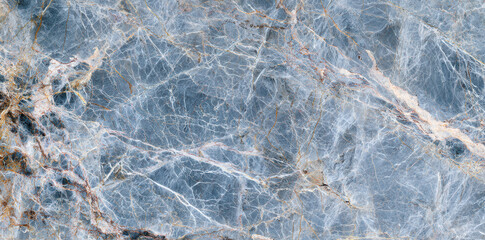 Obraz premium Explore the intricate beauty of blue-gray marble texture from a top view perspective showcasing luminous details and natural patterns