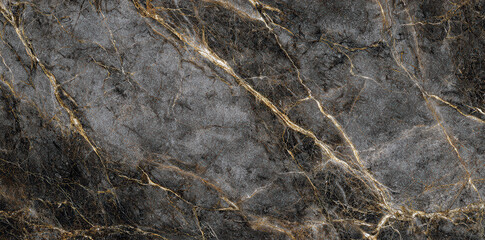 Marvelous marble texture showcasing deep gray and brown tones with stunning golden veins for high-end interior design inspiration