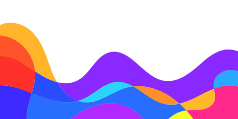 Abstract design with four vibrant colors (1)