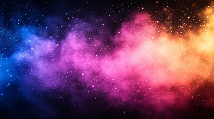 Fototapeta premium vibrant colorful cosmic dust cloud for space and universe backgrounds