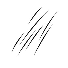 Doodle comic speed lines