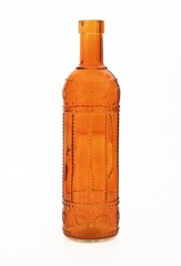 Orange worm bottle