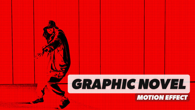Graphic Novel Procedural Motion Effect