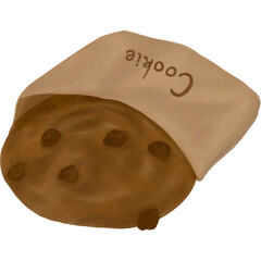 Dark chocolate cookie