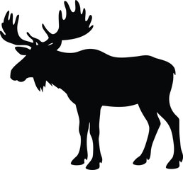 moose vector icon