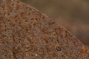 Empty Rusty metal texture or background. Industrial iron surface. Abstract factory color.