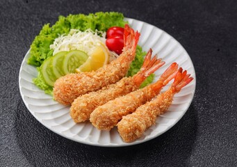 Ebi furai, Ebi Furay is a Japanese dish made from shrimp coated with pangko flour