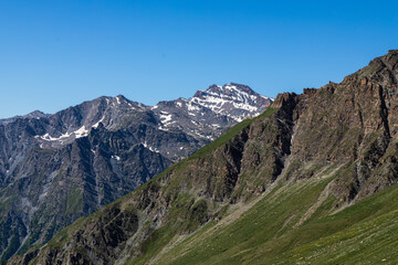 Obraz premium The Varaita Valley in the Italian Piedmont