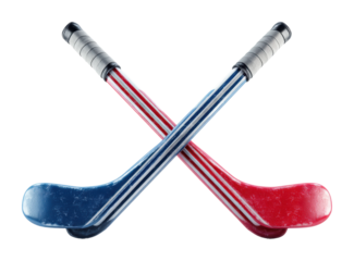 Exciting hockey game action ice rink digital competitive sport