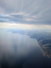 Aerial view of the French Riviera - July 2025