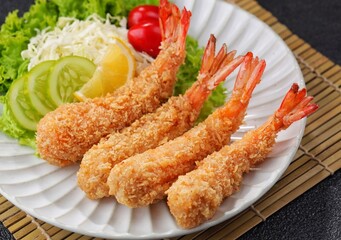 Ebi furai, Ebi Furay is a Japanese dish made from shrimp coated with pangko flour