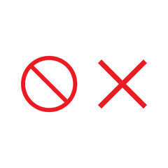 Obraz premium forbidden icon