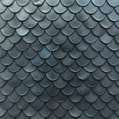 Close up of dark grey reptile skin with smooth leather scales resembling dragon armor. Realistic organic texture, not seamless, perfect for backgrounds, fantasy art, and creature designs.