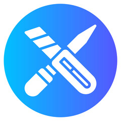 Crafting gradient icon