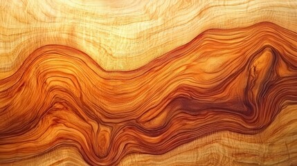 Fototapeta premium A wooden surface with a natural wood grain pattern, featuring a mix of warm and cool tones.