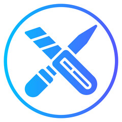 Crafting gradient icon