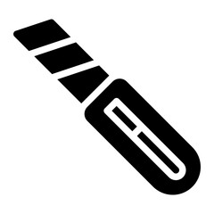 cutter glyph icon
