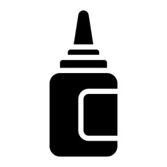 glue glyph icon