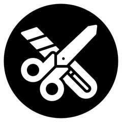 crafts glyph icon