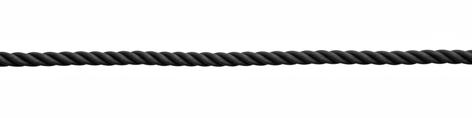 Strong, durable, twisted rope suitable for various applications, showcasing its texture and...