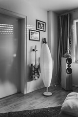 Die Leuchte im Zimmer