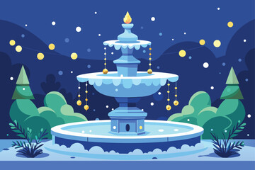 christmas card with a snowman