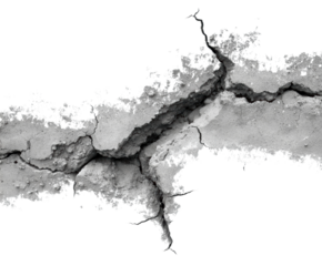 Cracking concrete surface urban area dry environment damage assessment