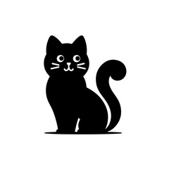 Obraz premium cat silhouette , cat vector
