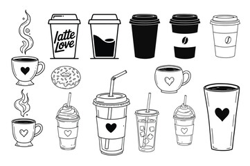 Coffee Cups Vector Collection