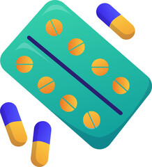 Pill Medicine Pharmacist Illustration