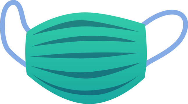 Surgical Mask Medical Tool Illustration