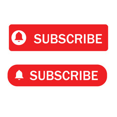 Fototapeta premium subscribe button icons
