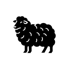Obraz premium sheep silhouette , sheep vector