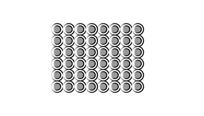 Dot Matrix Display Module electronic component – Stock Image