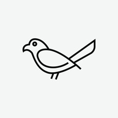 Download a minimal birds logo perfect for modern branding. Clean, elegant, and versatile design ideal for creative businesses, eco brands, apps, and more.