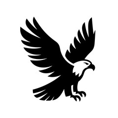 Fototapeta premium eagle silhouette ,eagle vector