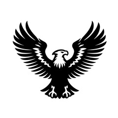 Fototapeta premium eagle silhouette ,eagle vector